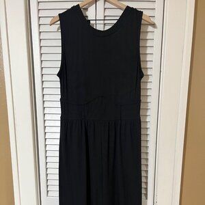 Cider Black Wide Leg Jumpsuit